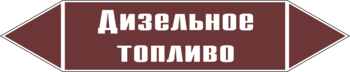 Маркировка трубопровода "дизельное топливо" (пленка, 252х52 мм) - Маркировка трубопроводов - Маркировки трубопроводов "ЖИДКОСТЬ" - Магазин охраны труда ИЗО Стиль